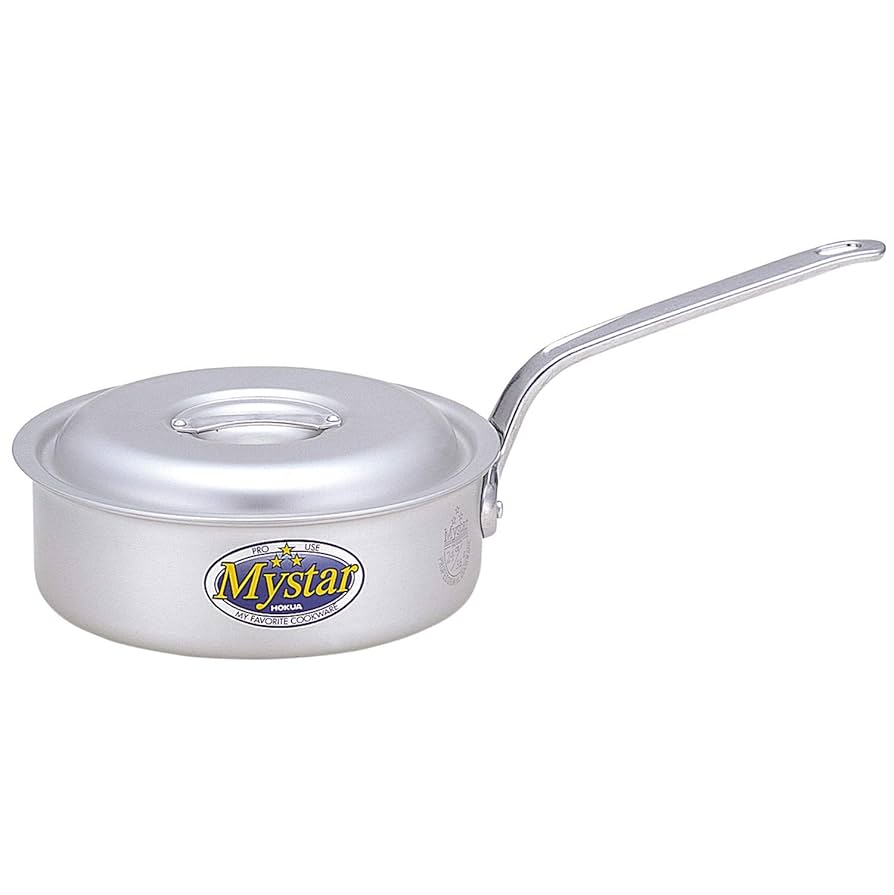 Amazon｜HOKUA(ホクア) マイスター アルミ 片手浅型鍋 18cm